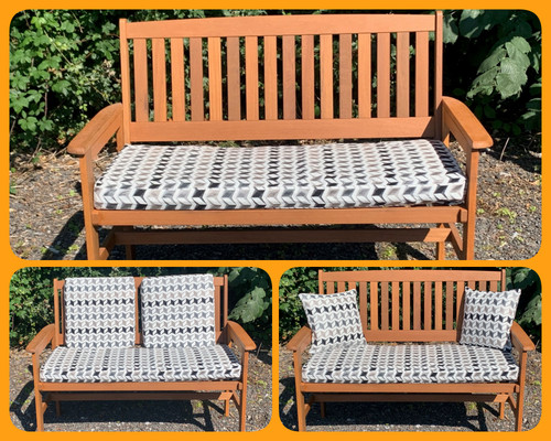 Garden bench cushion - cushion,, 3ft