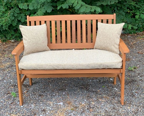 Garden bench cushion - bench, cushion,