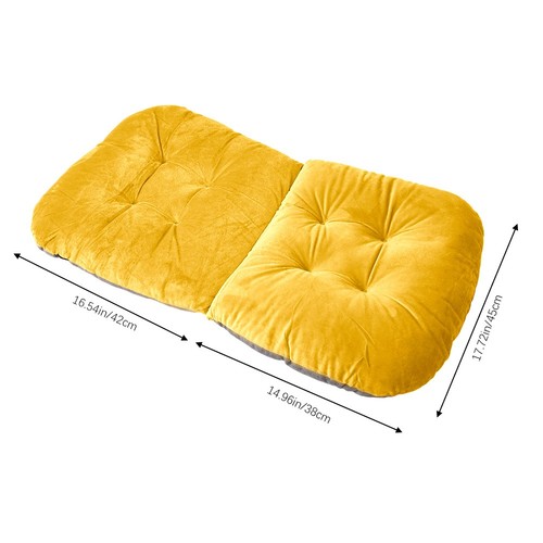 Reversible plush chair padded - reversible,