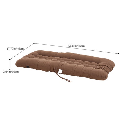 High back cushion pads garden - high,