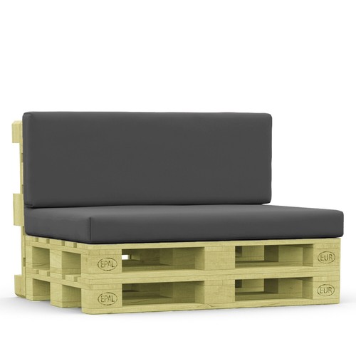 Euro pallet garden seat - garden,