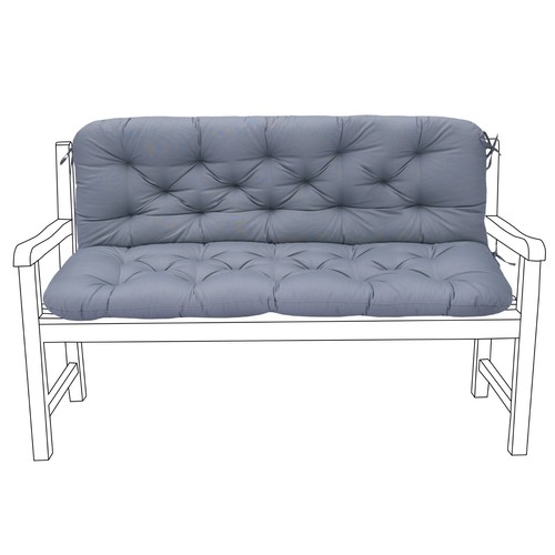 Seater tufted bench pad - 2,