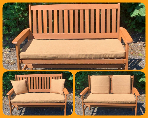 Garden bench cushion 3ft 4ft - garden,