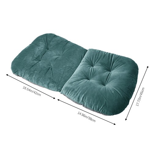 Plush velvet high back - back, chair