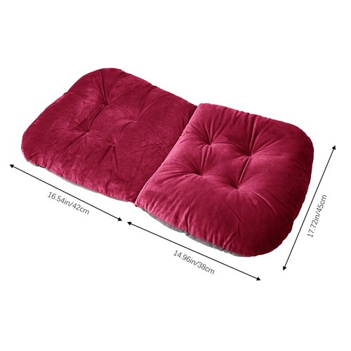 Plush velvet high back chair - velvet,